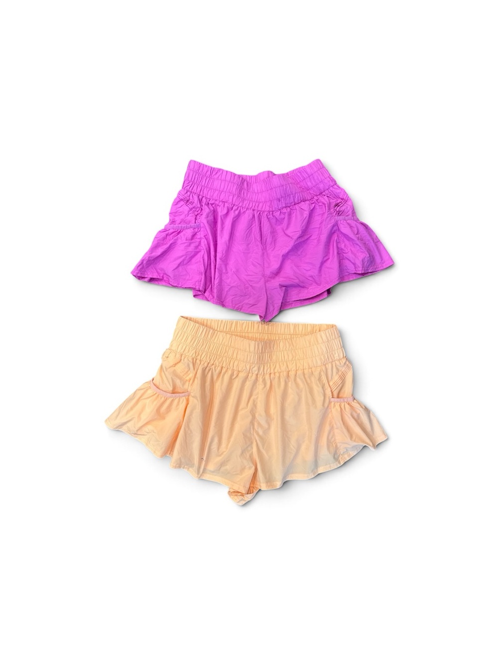 FP Movement by Free People Get Your Flirt On Skorts - Bright Purple & Peach